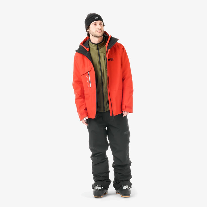 Picture Organic Felnor 20/20 Fiery Red - Męska Kurtka Snowboardowa