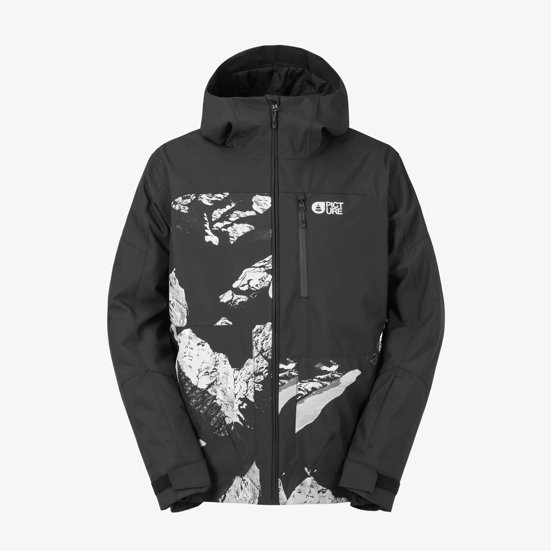 Picture Organic Nitric 10/10 Ridding Spot Print - Męska Kurtka Snowboardowa