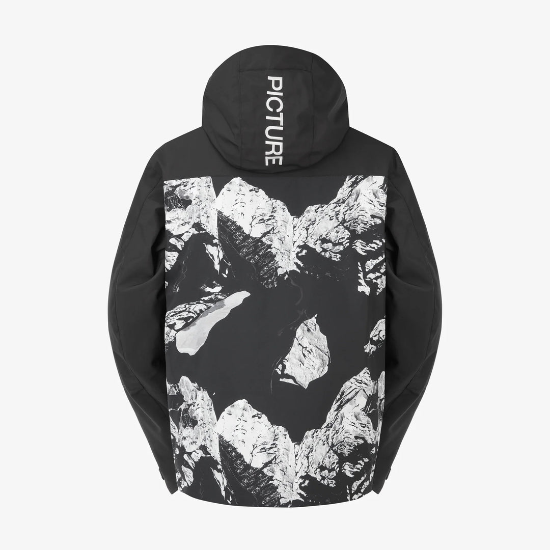 Picture Organic Nitric 10/10 Ridding Spot Print - Męska Kurtka Snowboardowa