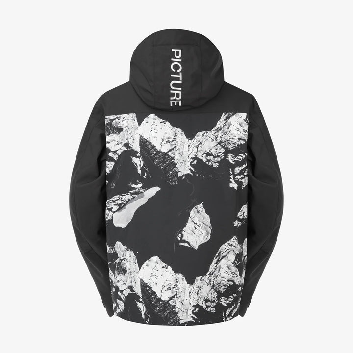 Picture Organic Nitric 10/10 Ridding Spot Print - Męska Kurtka Snowboardowa
