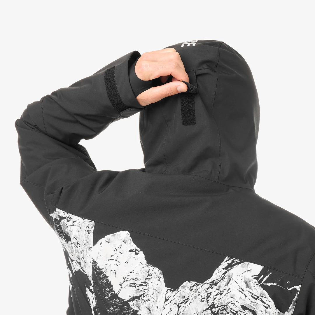 Picture Organic Nitric 10/10 Ridding Spot Print - Męska Kurtka Snowboardowa