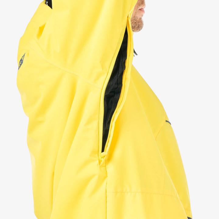 Picture Organic Klyne 1/4 Zip 10/10 Vibrant Yellow - Męska Kurtka Snowboardowa