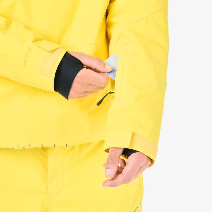 Picture Organic Klyne 1/4 Zip 10/10 Vibrant Yellow - Męska Kurtka Snowboardowa