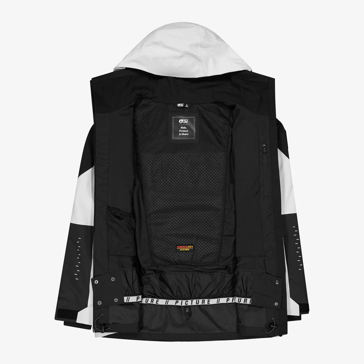 Picture Organic Orokoon 20/20 Black - Męska Kurtka Snowboardowa