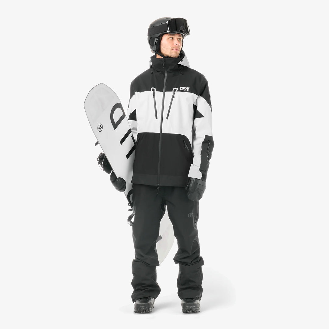 Picture Organic Orokoon 20/20 Black - Męska Kurtka Snowboardowa