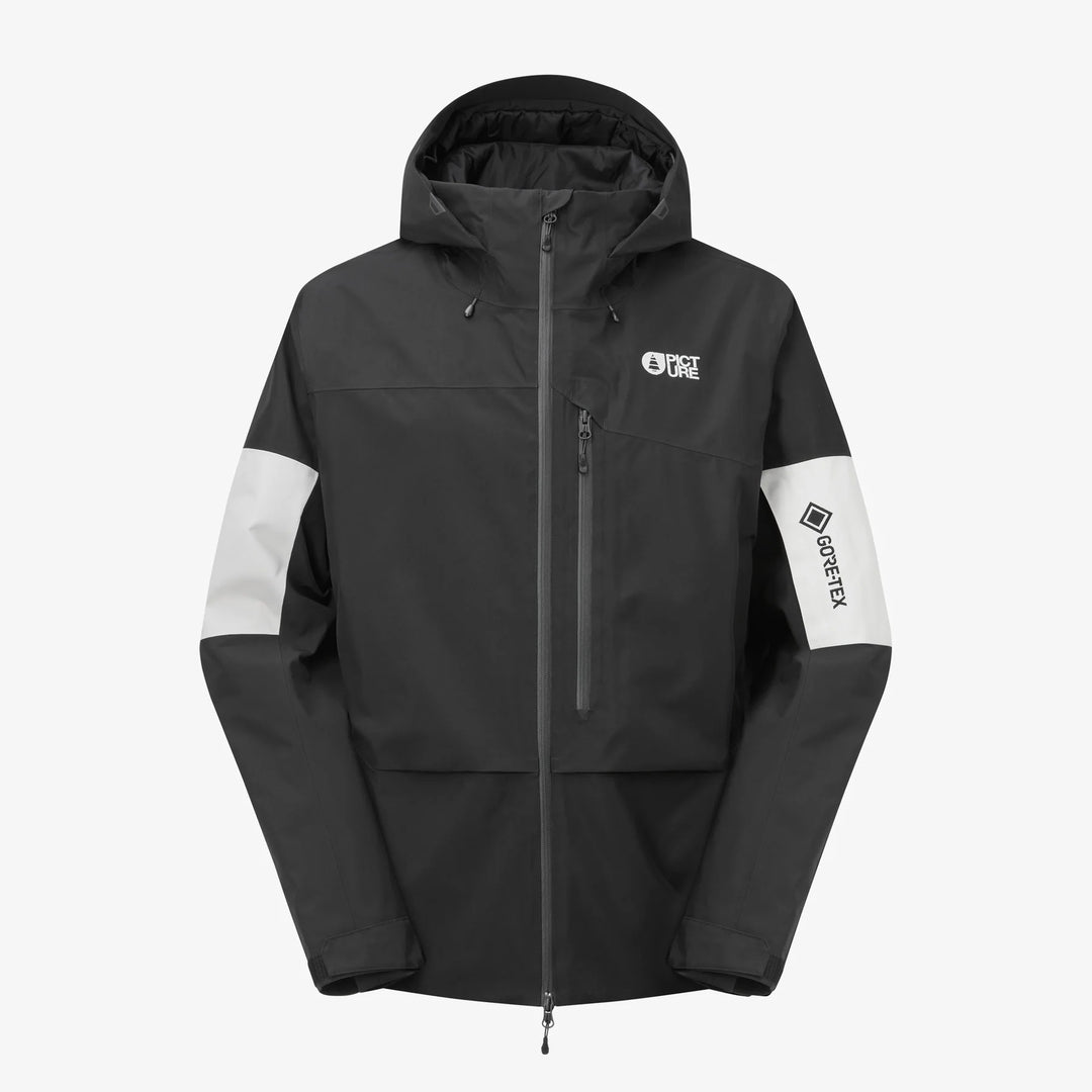 Picture Organic Merassen Gore-Tex Black - Męska Kurtka Snowboardowa