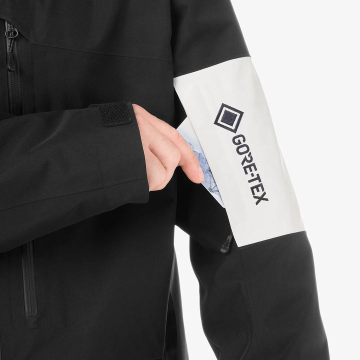 Picture Organic Merassen Gore-Tex Black - Męska Kurtka Snowboardowa