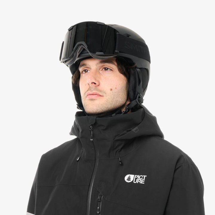 Picture Organic Merassen Gore-Tex Black - Męska Kurtka Snowboardowa