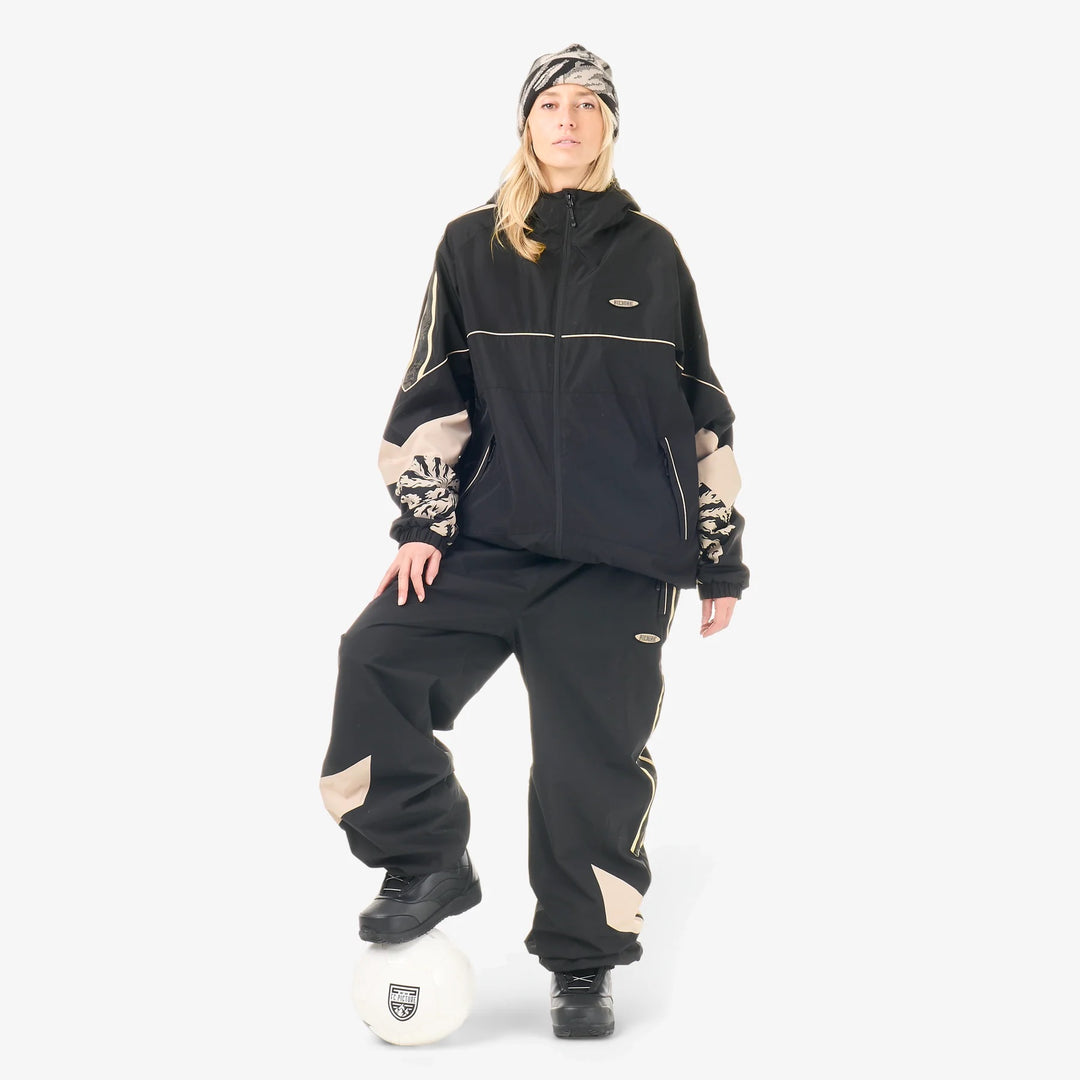 Picture Organic Team Lumilautaildat 10/10 Black - Uniseksowa Kurtka Snowboardowa