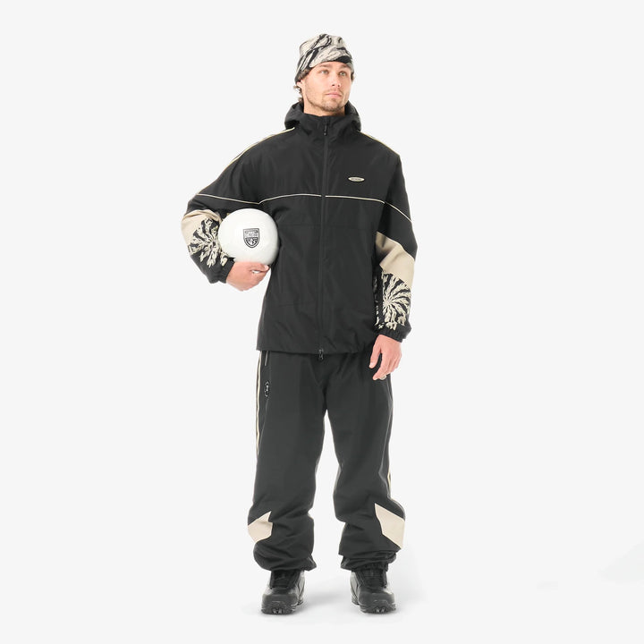 Picture Organic Team Lumilautaildat 10/10 Black - Uniseksowa Kurtka Snowboardowa