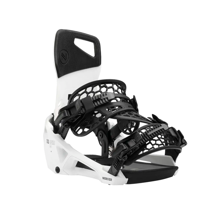 Nidecker Supermatic OG White - Wiązania snowboardowe