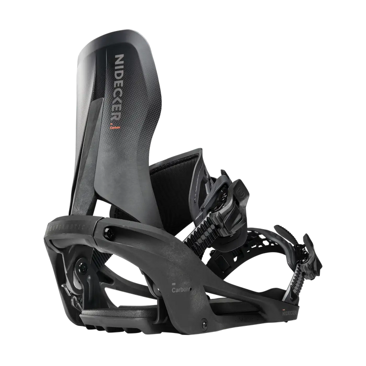Nidecker Supermaric Carbon Black - Wiązania snowboardowe