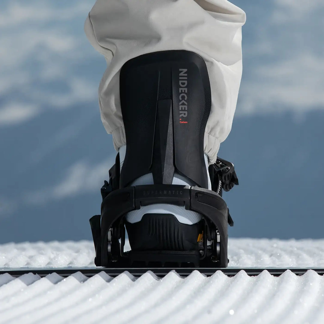 Nidecker Supermaric Carbon Black - Wiązania snowboardowe