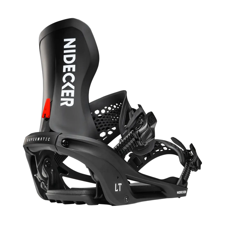 Nidecker Supermatic LT Black - Wiązania snowboardowe