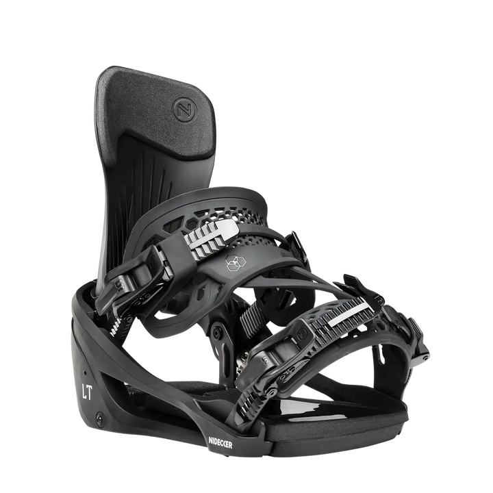 Nidecker Supermatic LT Black - Wiązania snowboardowe