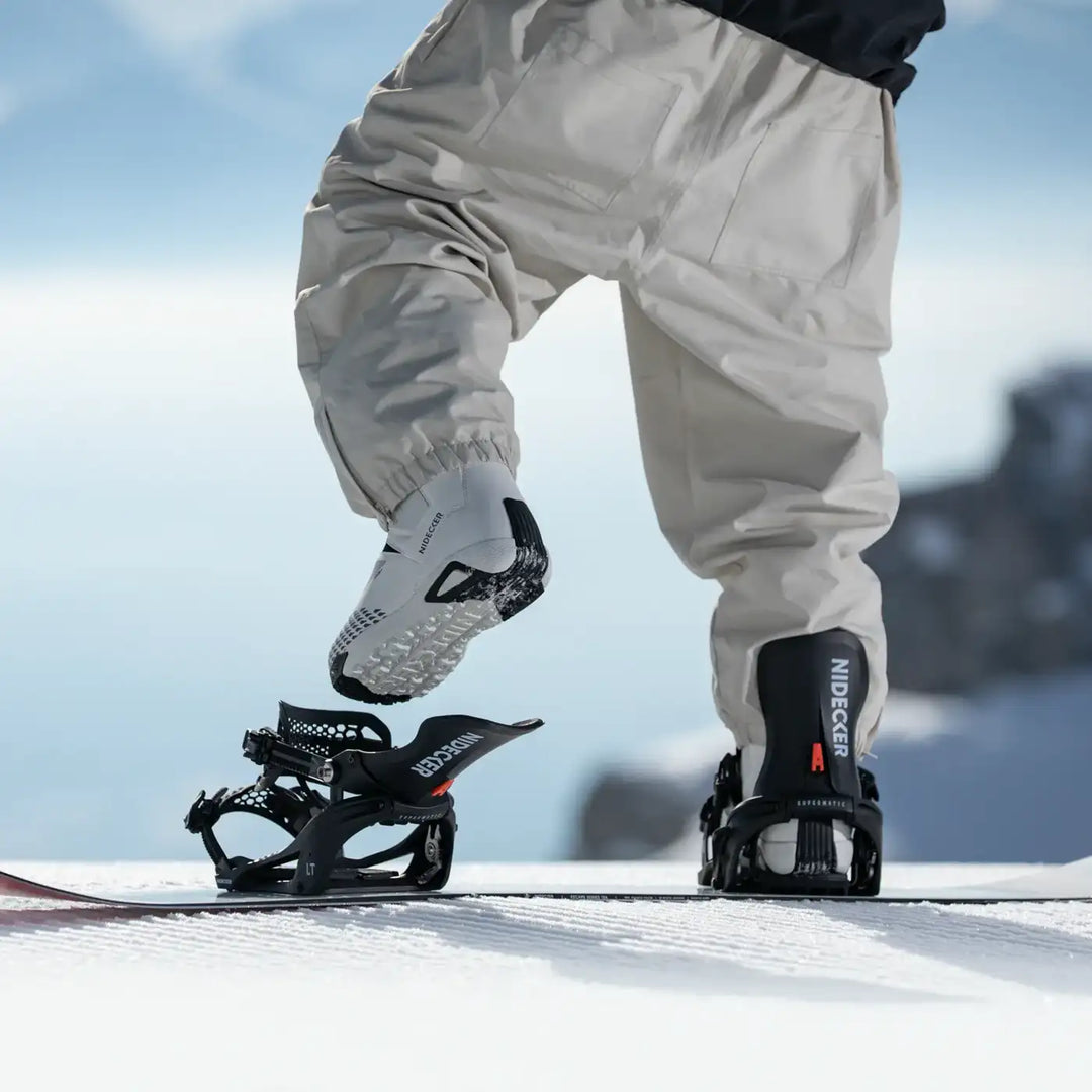 Nidecker Supermatic LT Black - Wiązania snowboardowe