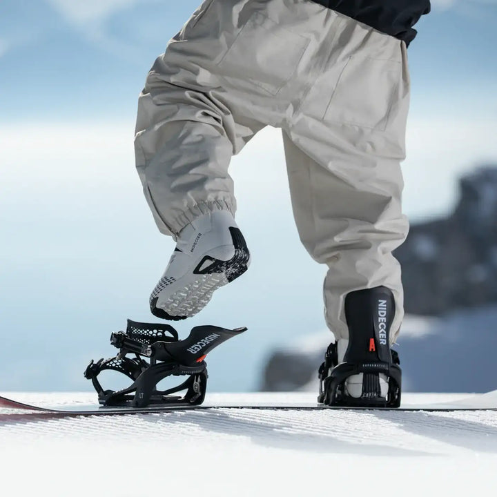 Nidecker Supermatic LT Black - Wiązania snowboardowe