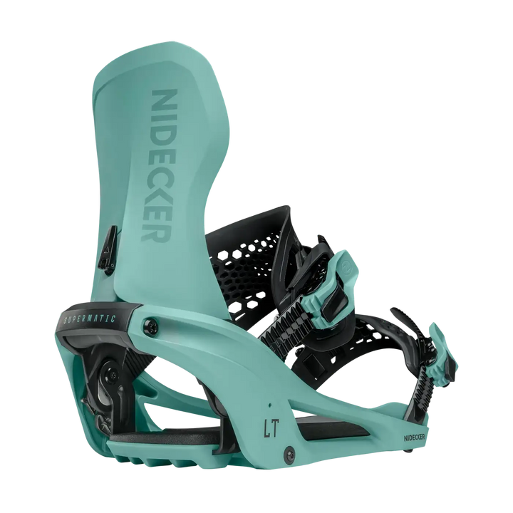 Nidecker Supermatic LT Teal - Wiązania snowboardowe