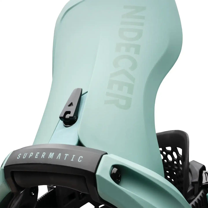 Nidecker Supermatic LT Teal - Wiązania snowboardowe