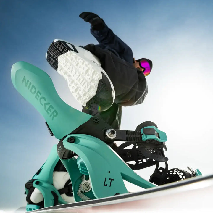Nidecker Supermatic LT Teal - Wiązania snowboardowe