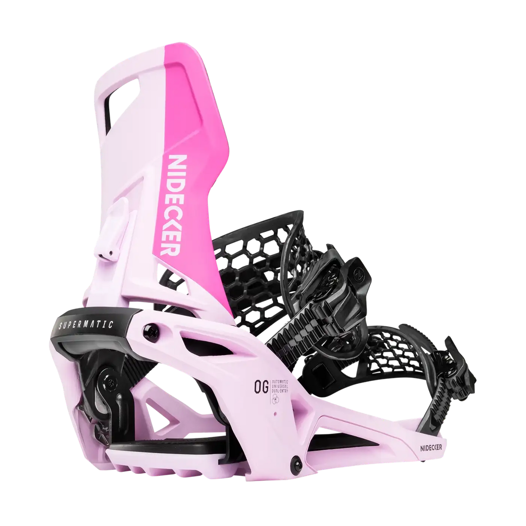 Nidecker Supermatic OG Milkshake - Wiązania snowboardowe
