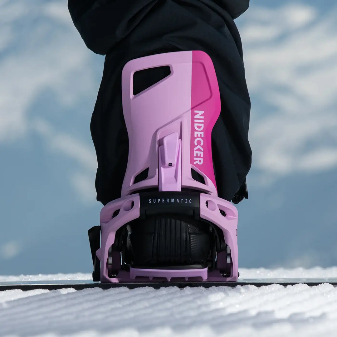 Nidecker Supermatic OG Milkshake - Wiązania snowboardowe