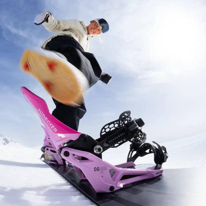 Nidecker Supermatic OG Milkshake - Wiązania snowboardowe