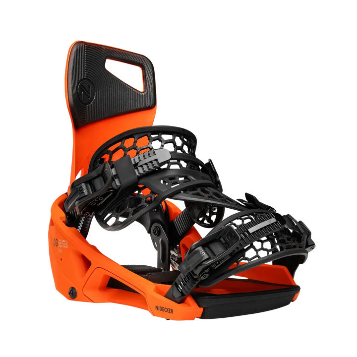 Nidecker Supermatic OG Paprika - Wiązania snowboardowe