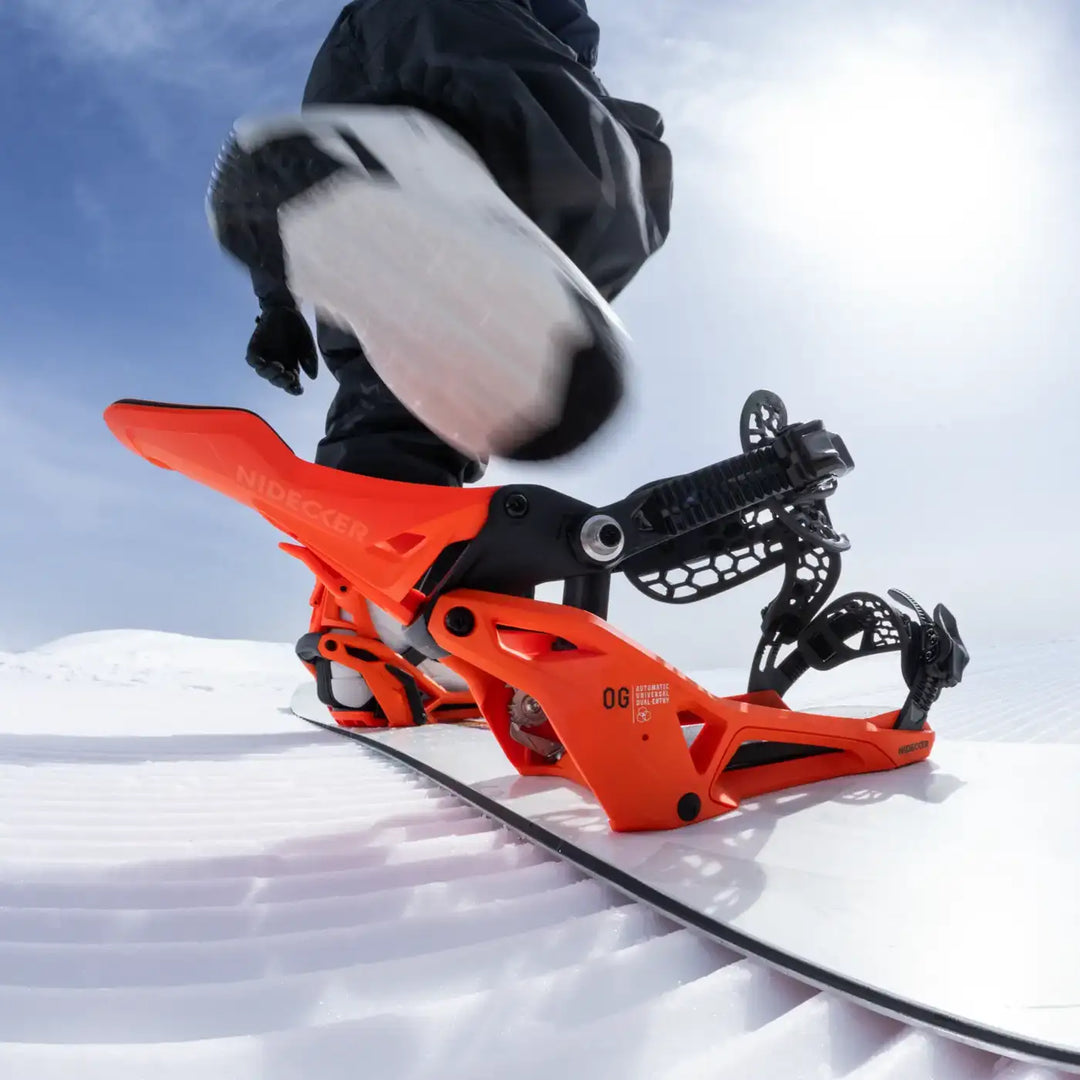 Nidecker Supermatic OG Paprika - Wiązania snowboardowe