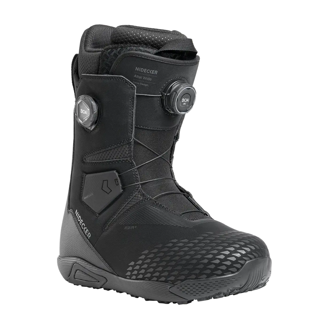Nidecker Altai Wide Black - Męskie buty snowboardowe
