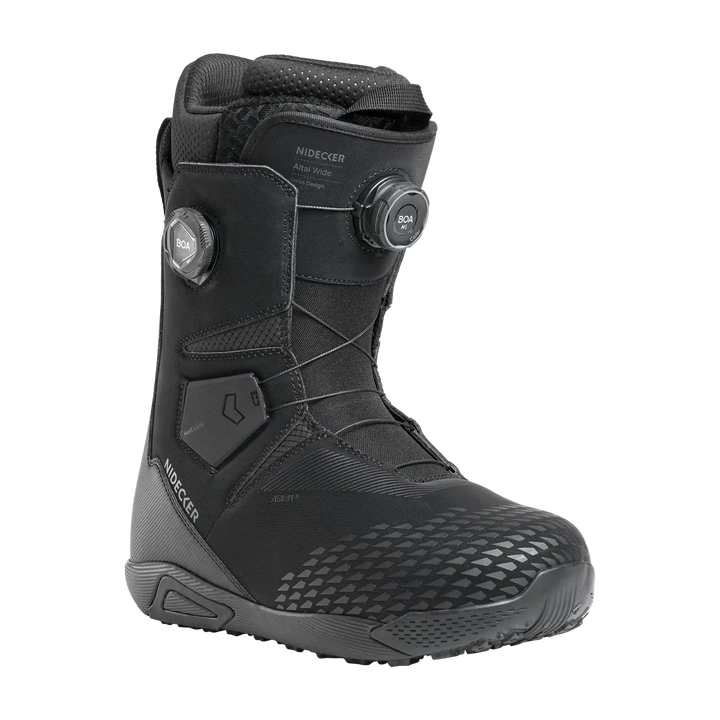 Nidecker Altai Wide Black - Męskie buty snowboardowe