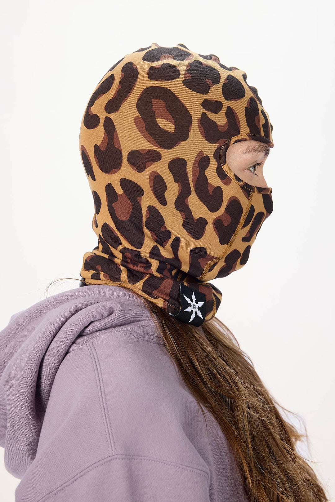Airblaster Ninja Face Dark Leopard - Kominiarka snowboardowa