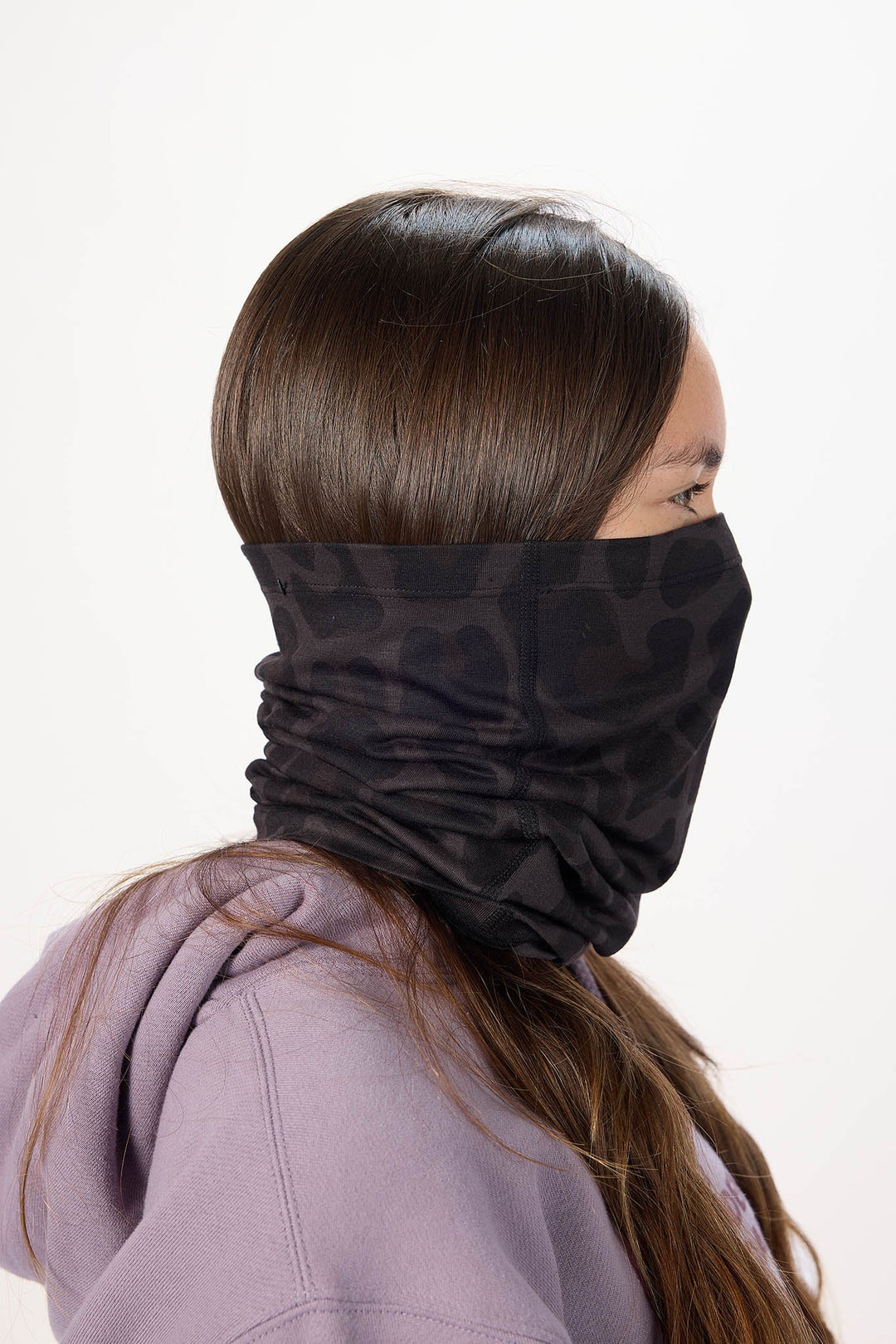 Airblaster Ninja Turtleneck Black Leopard - Ocieplacz snowboardowy