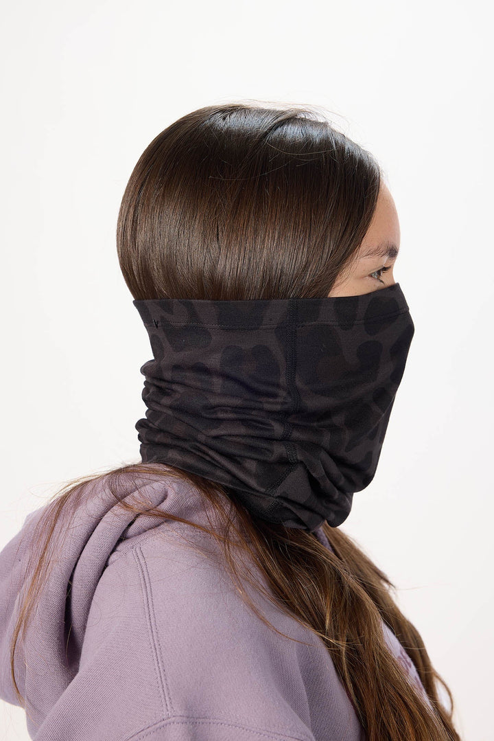 Airblaster Ninja Turtleneck Black Leopard - Ocieplacz snowboardowy