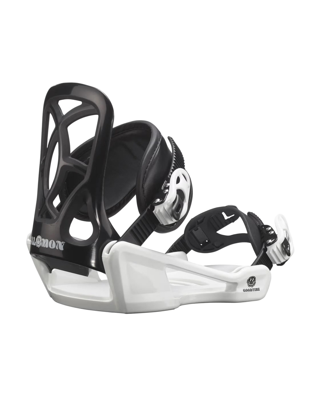 Salomon Goodtime Black/White - Juniorskie wiązania snowboardowe