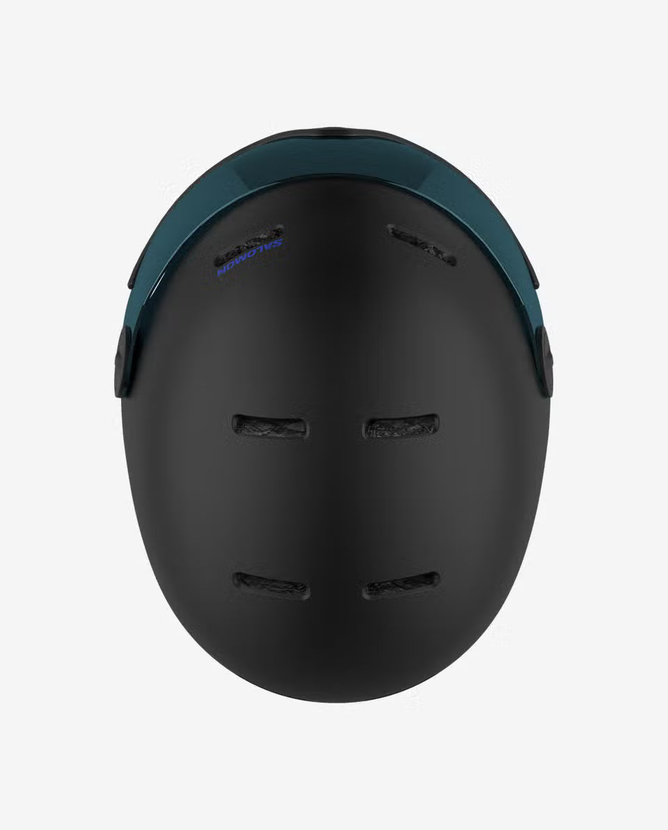 Salomon Orka Visor Black - Kask snowboardowy