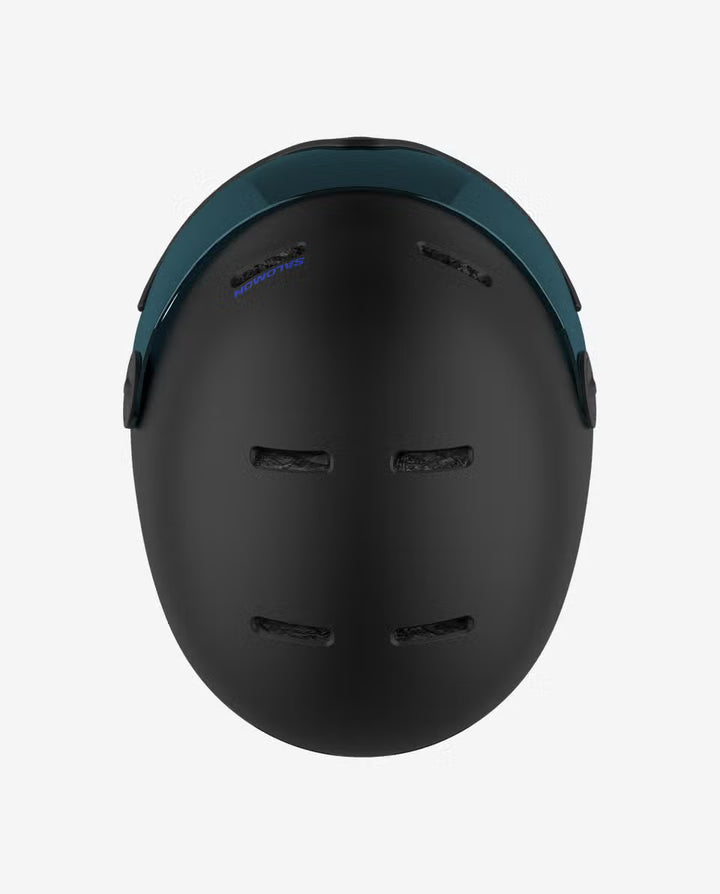 Salomon Orka Visor Black - Kask snowboardowy