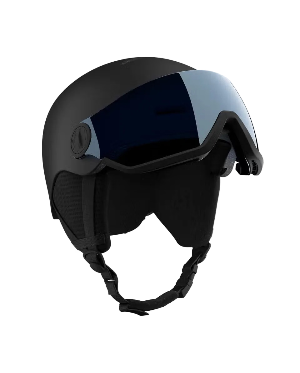 Salomon Orka Visor Black - Kask snowboardowy