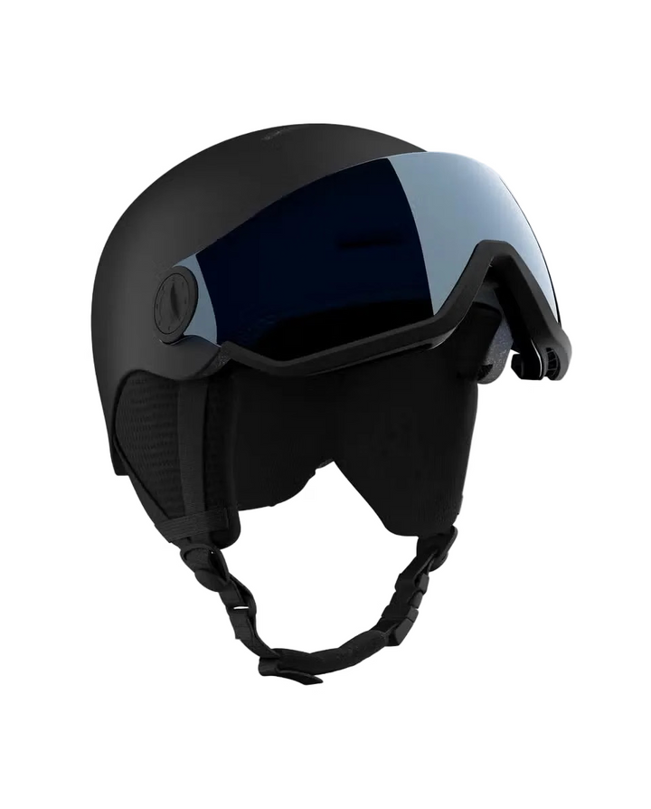 Salomon Orka Visor Black - Kask snowboardowy