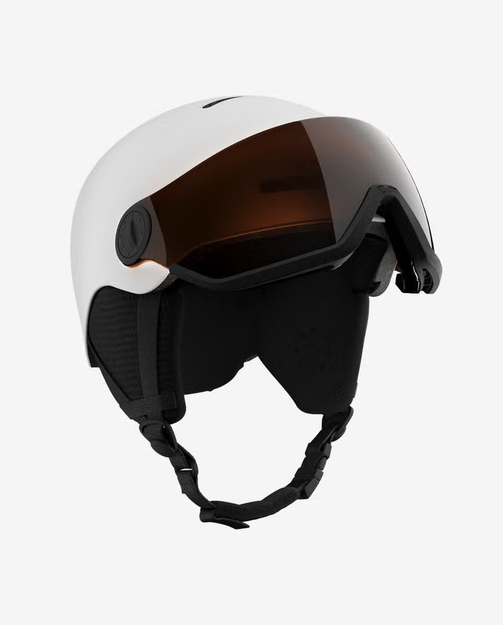 Salomon Orka Visor White - Kask snowboardowy
