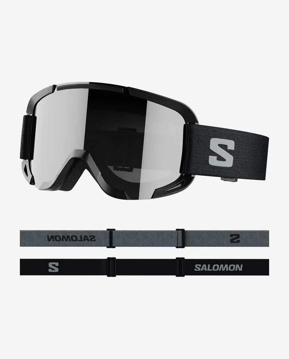 Salomon Player Combo Black Tie&amp;Dye - Juniorski kask i gogle