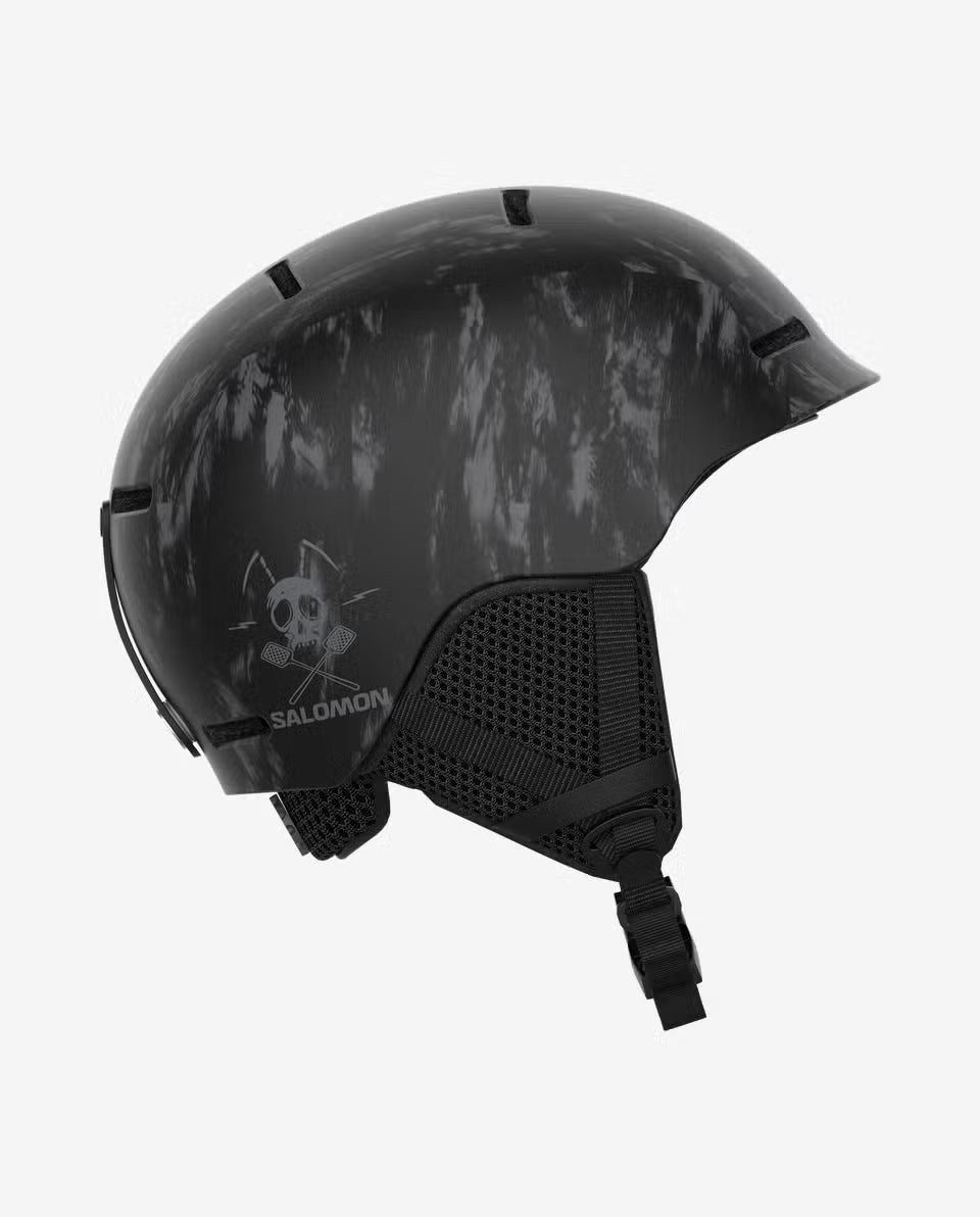 Salomon Player Combo Black Tie&amp;Dye - Juniorski kask i gogle