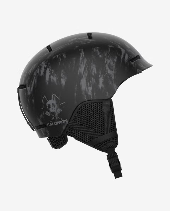 Salomon Player Combo Black Tie&amp;Dye - Juniorski kask i gogle