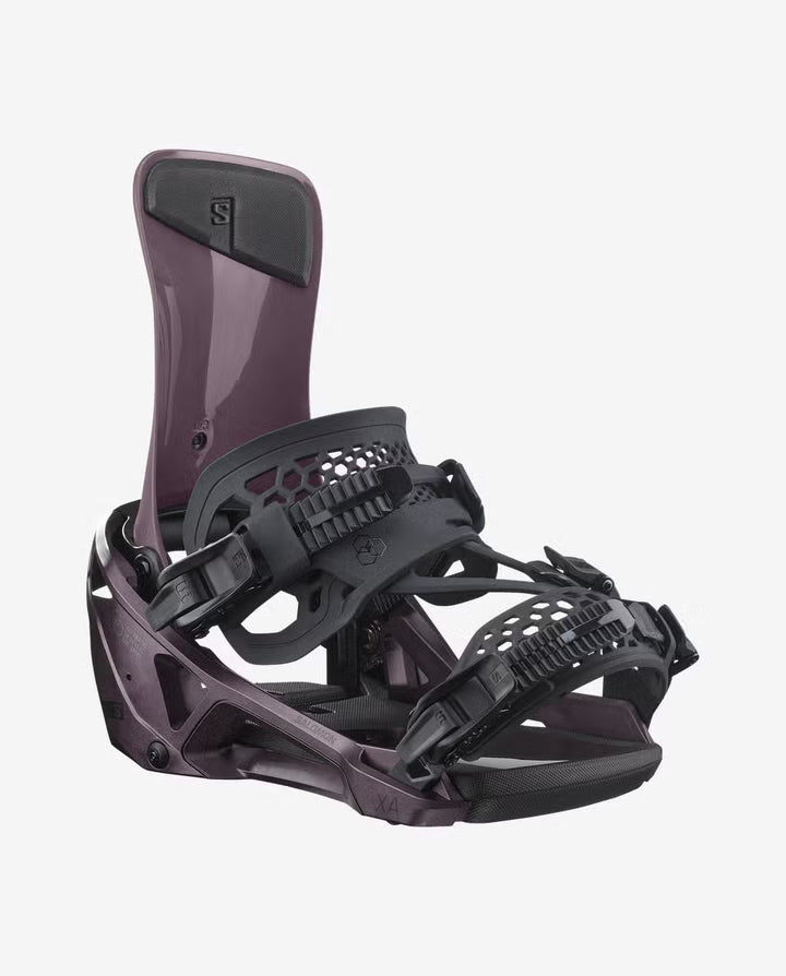 Salomon Supermatic XA Huckleberry/Black - Wiązania snowboardowe