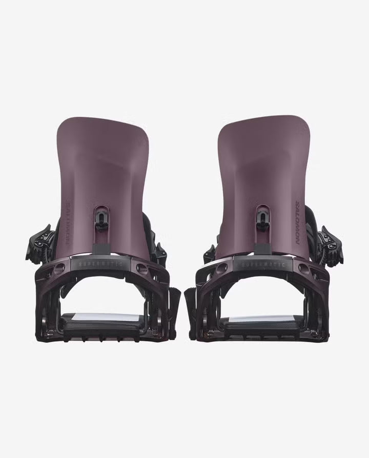 Salomon Supermatic XA Huckleberry/Black - Wiązania snowboardowe