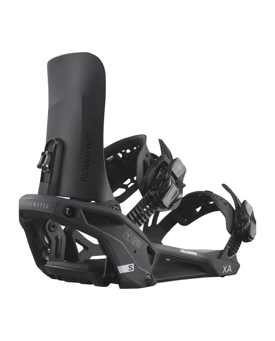 Salomon Supermatic XA Black - Wiązania snowboardowe