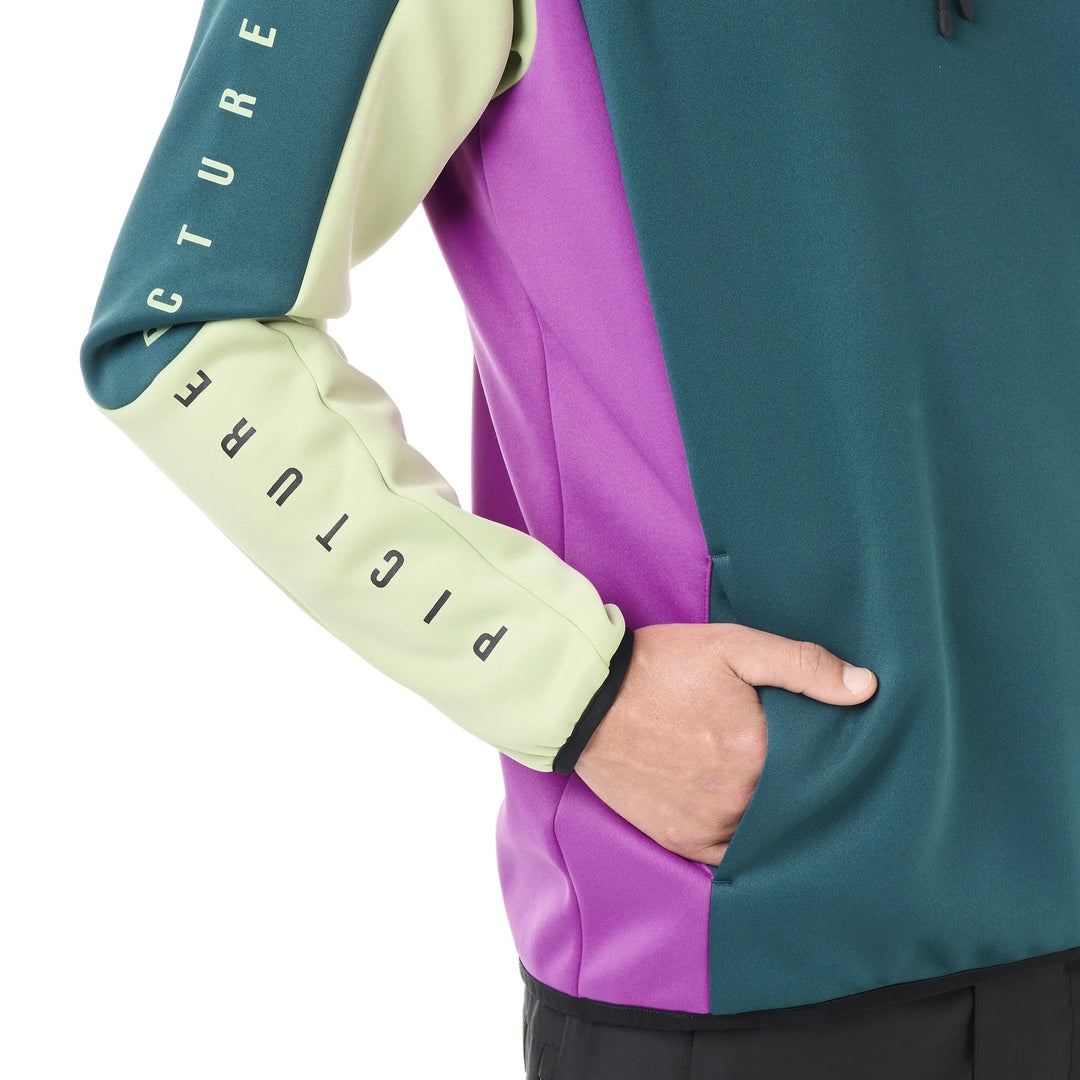 Picture Organic Park Patchwork - Męska Bluza Snowboardowa