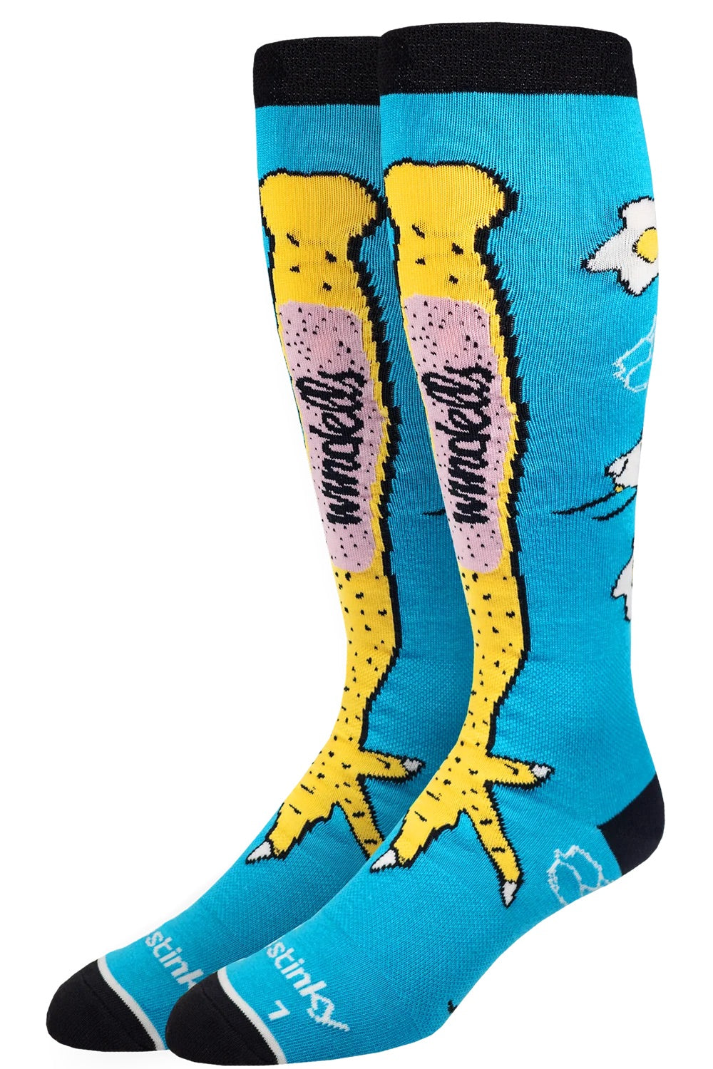 Stinky x Windells 2.0 Sky Blue - Skarpety Snowboardowe