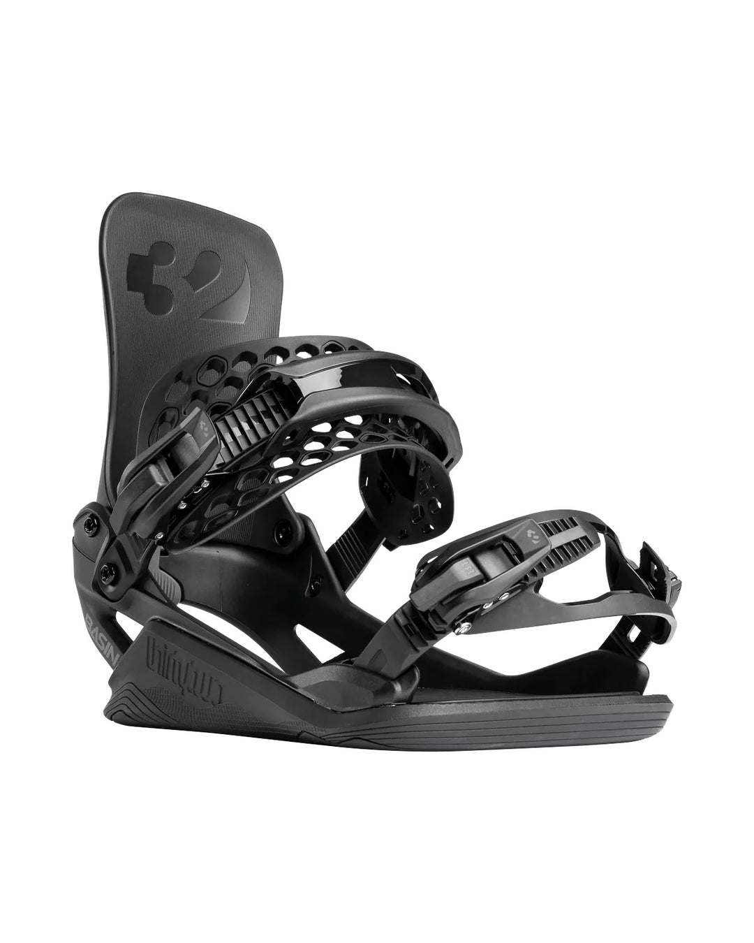 ThirtyTwo Basin FASE Black - Uniseksowe wiązania snowboardowe