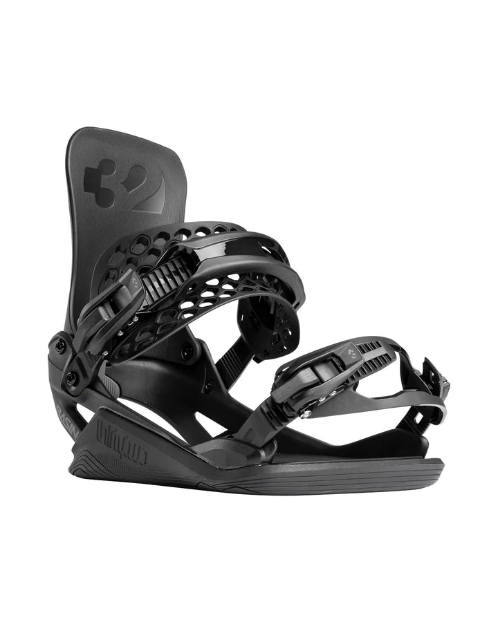 ThirtyTwo Basin FASE Black - Uniseksowe wiązania snowboardowe